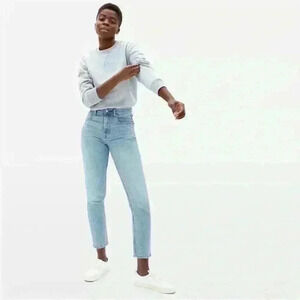 Everlane The Original Cheeky Jean in Sky Blue Wash New Womens Denim Pants